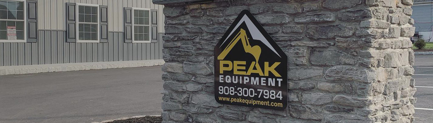 Peak Equipment Signage